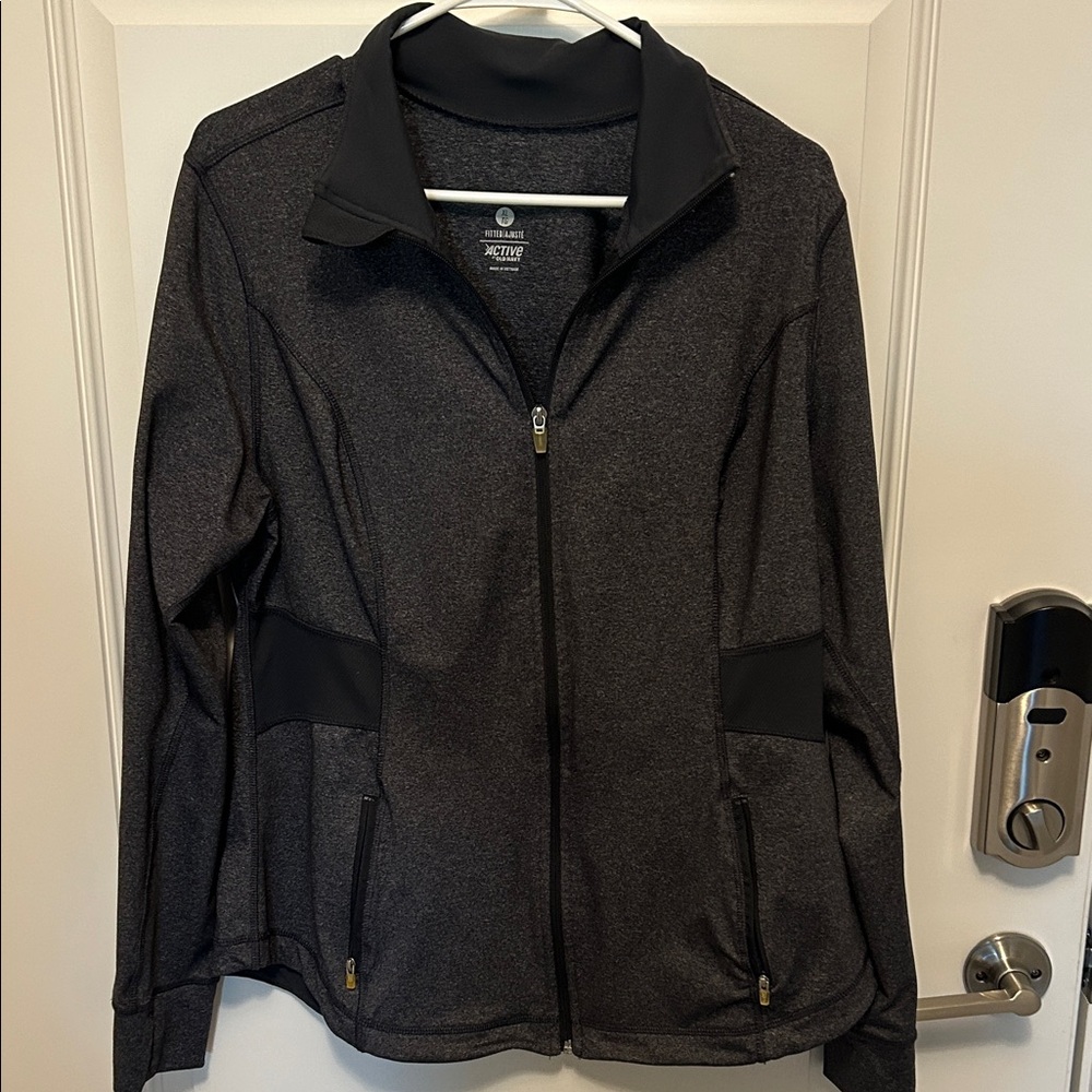 Old Navy Active USA Women's Dark Gray Utility Jacket